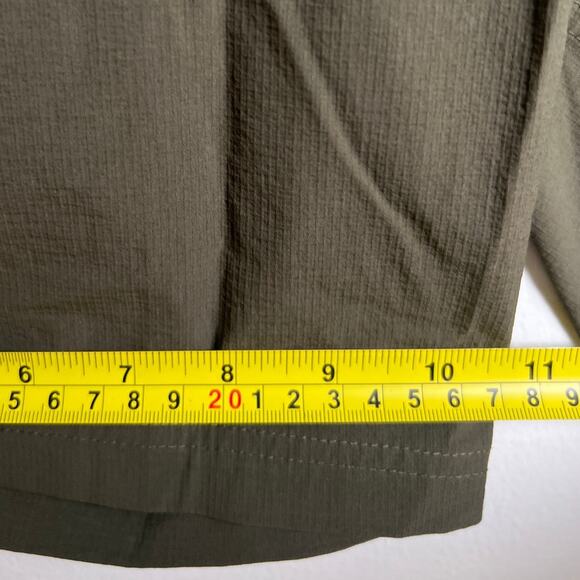 MIER Shorts Women's Size 12 Gray Nylon Stretch Cargo Lightweight Hiking Outdoor - Picture 4 of 7